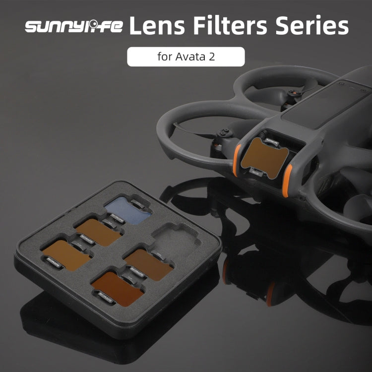 For DJI Avata 2 Sunnylife Camera Lens Filter, Filter:5 in 1 ND8/16/32/64/128 - Lens Filter by Sunnylife | Online Shopping UK | buy2fix