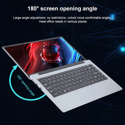 14 inch Windows 11 Laptop, 16GB+1TB, Gen 4th Intel Core i5 CPU, 180 Degree Rotation Axis(Silver) - Others by buy2fix | Online Shopping UK | buy2fix