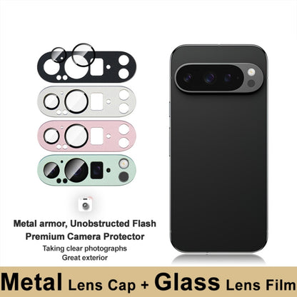 For Google Pixel 9 Pro IMAK Metal Armor Premium Camera Protector Film(Green) - Other by imak | Online Shopping UK | buy2fix