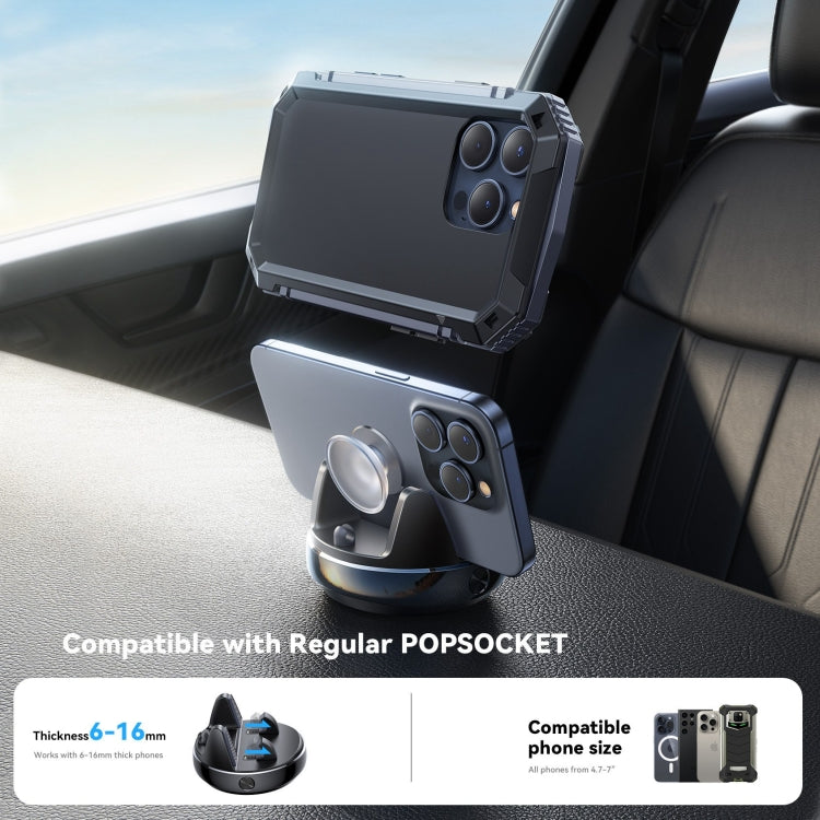 JOYROOM JR-ZS330 Dundun No.3 Vehicle Mounted Bracket Dashboard Car Phone Holder(Black) - Universal Car Holders by JOYROOM | Online Shopping UK | buy2fix