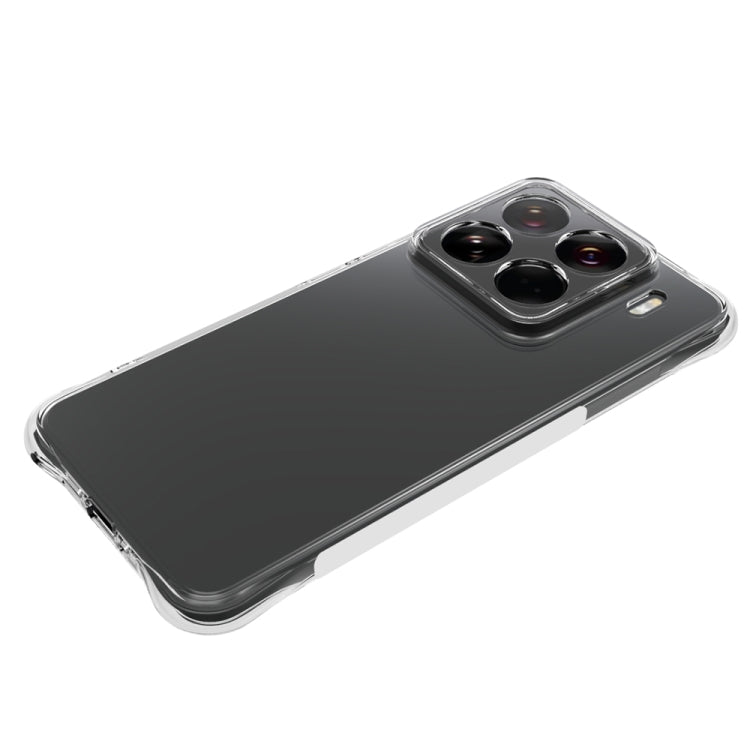 For Xiaomi 15 Pro Shockproof Non-slip Thickening TPU Phone Case(Transparent) - Xiaomi Cases by buy2fix | Online Shopping UK | buy2fix