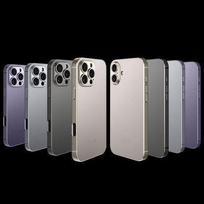 For iPhone 16 Plus GKK AG Craft Skin Feel Full Coverage Phone Case(Titanium Grey) - iPhone 16 Plus Cases by GKK | Online Shopping UK | buy2fix