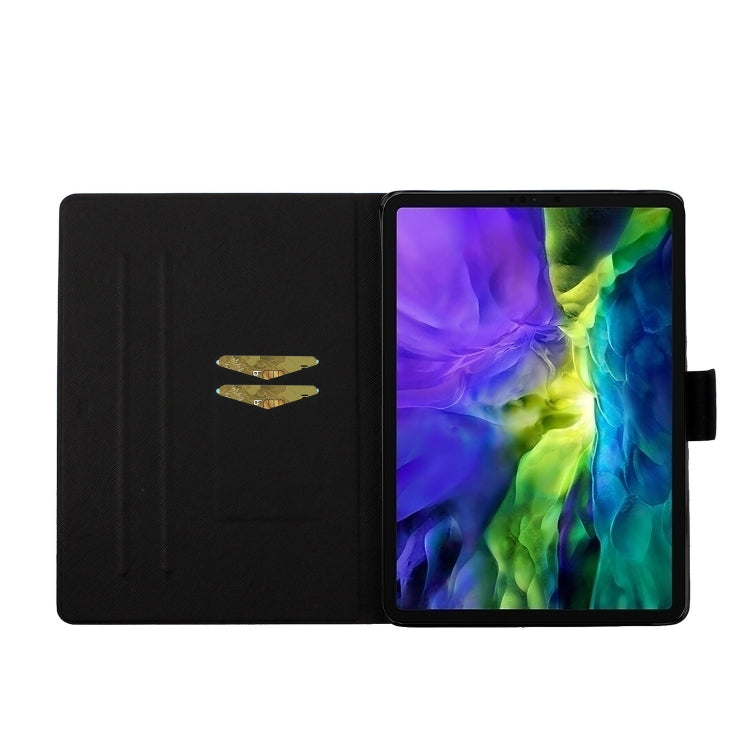 For iPad Pro 11 2024  Colored Drawing Pattern Flip Leather Smart Tablet Case(Mermaid) - iPad Pro 11 2024 Cases by buy2fix | Online Shopping UK | buy2fix