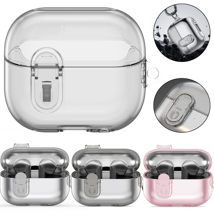 For Samsung Galaxy Buds3 / 3 Pro DUX DUCIS SECI Series Earbuds Box Protective Case(Clear Black) - Samsung Earphone Case by DUX DUCIS | Online Shopping UK | buy2fix