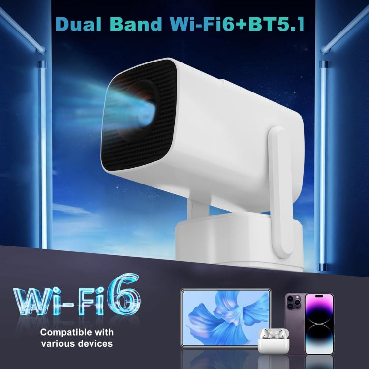 Y7S 720P Android 11 OS Portable Home WiFi Projector with Speaker, CPU:RK3326(AU Plug) - Mini Projector by buy2fix | Online Shopping UK | buy2fix