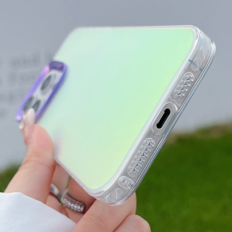 For iPhone 16 Color Plating Discoloration PC Phone Case(Silver) - iPhone 16 Cases by buy2fix | Online Shopping UK | buy2fix