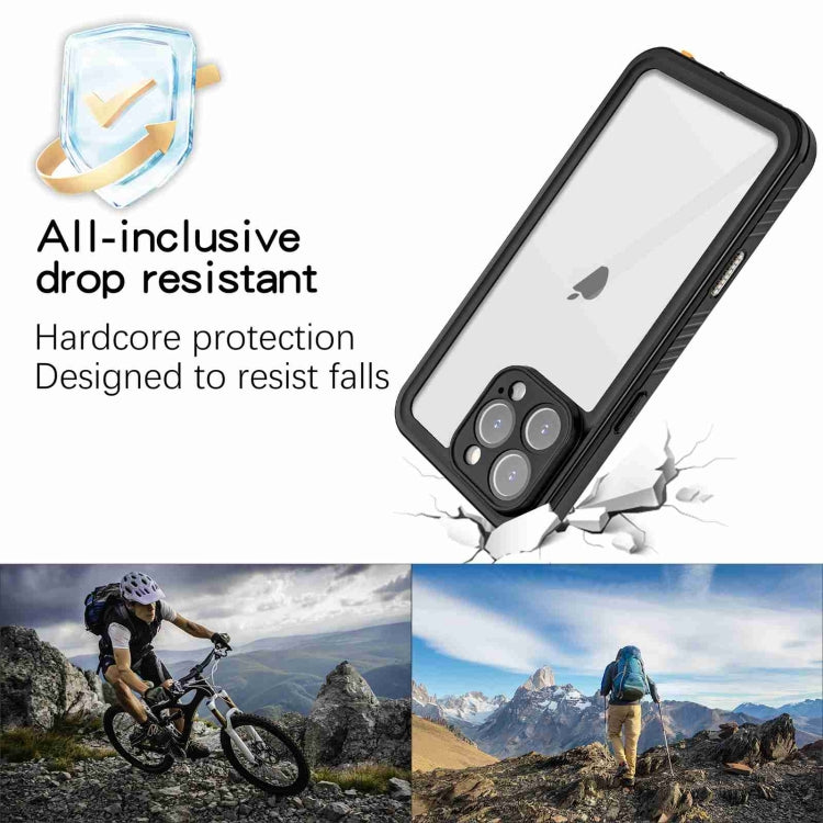 For iPhone 16 Pro Max RedPepper IP68 Waterproof Triple-proof Phone Case(Black) - iPhone 16 Pro Max Cases by RedPepper | Online Shopping UK | buy2fix