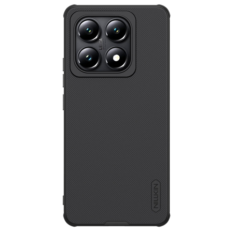 For Xiaomi 14T Pro NILLKIN Frosted Shield Pro PC + TPU Phone Case(Black) - 14T Pro Cases by NILLKIN | Online Shopping UK | buy2fix