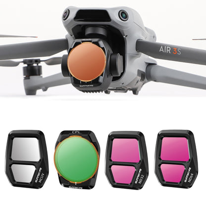 For DJI Air 3S Sunnylife Camera Lens Filter, Filter:4 in 1 UV CPL ND32 ND64 -  by Sunnylife | Online Shopping UK | buy2fix