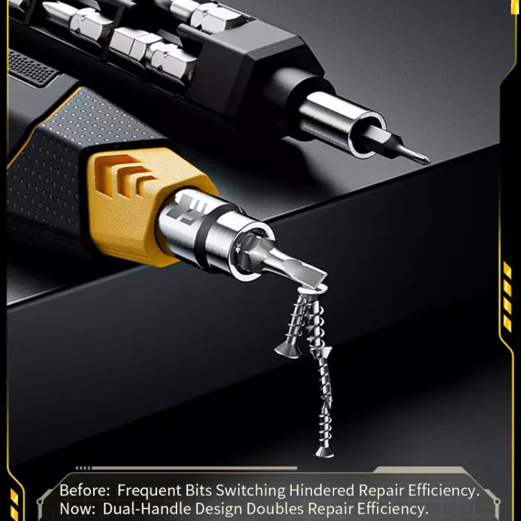 JAKEMY JM-8197 16 in 1 Manual Magnetic High Hardness Precision Screwdriver - Screwdriver Set by JAKEMY | Online Shopping UK | buy2fix