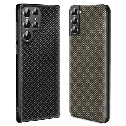 For Samsung Galaxy S25+ 5G Carbon Fiber Texture Printing Phone Case(Gold) - Galaxy S25+ 5G Cases by buy2fix | Online Shopping UK | buy2fix