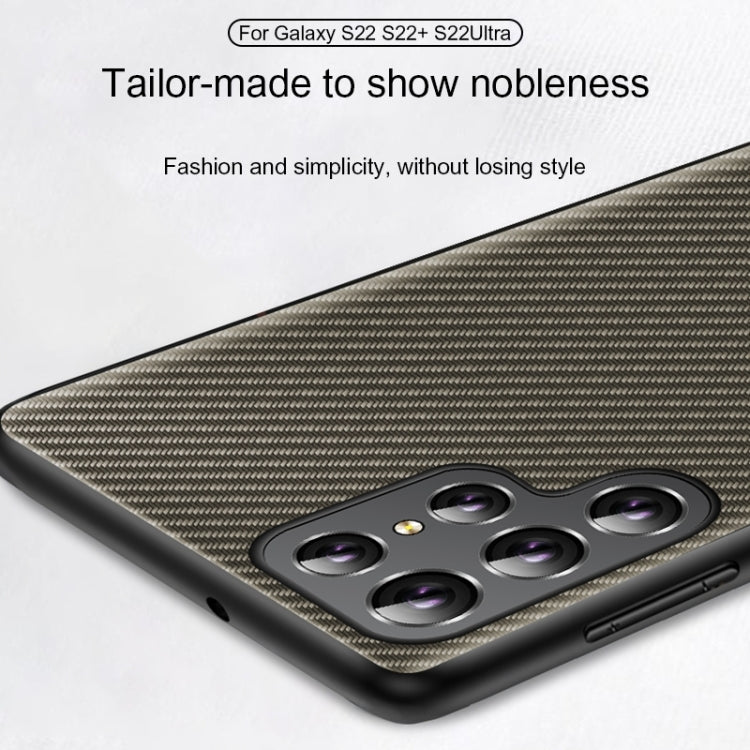 For Samsung Galaxy S25 Ultra 5G Carbon Fiber Texture Printing Phone Case(Gold) - Galaxy S25 Ultra 5G Cases by buy2fix | Online Shopping UK | buy2fix