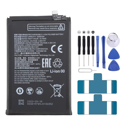 For ZTE Blade V50 Vita Li3852T44P8HA26650 5200mAh Battery Replacement - For ZTE by buy2fix | Online Shopping UK | buy2fix