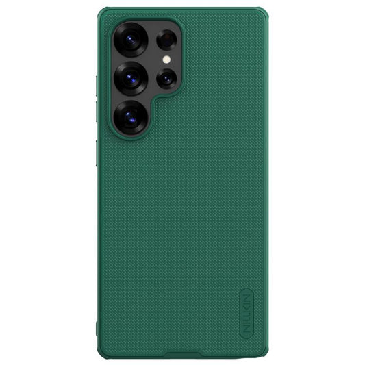 For Samsung Galaxy S25 Ultra 5G NILLKIN Frosted Shield Pro PC + TPU Phone Case(Green) - Galaxy S25 Ultra 5G Cases by NILLKIN | Online Shopping UK | buy2fix