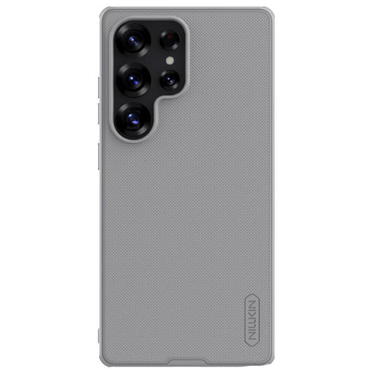 For Samsung Galaxy S25 Ultra 5G NILLKIN Frosted Shield Pro PC + TPU Phone Case(Grey) - Galaxy S25 Ultra 5G Cases by NILLKIN | Online Shopping UK | buy2fix