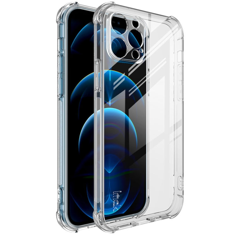 For iPhone 12 Pro IMAK All Coverage Shockproof Airbag TPU Case (Transparent) - iPhone 12 / 12 Pro Cases by imak | Online Shopping UK | buy2fix