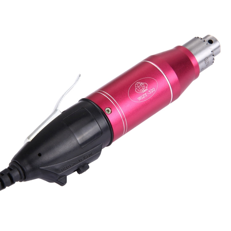 WLXY WL-320 Mini Electric Grinder with Speed Regulation, 110V-240V, Suitable Drill Chuck: 0.3mm-4.0mm, US Plug(Magenta) - Drill & Drill Bits by WLXY | Online Shopping UK | buy2fix