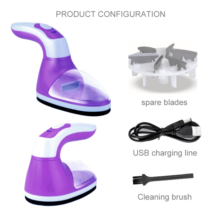 USB Charged And Battery Power Supplied Handle Rotatable Clothes Link Remover Machine - Sponges, Cloths & Brushes by buy2fix | Online Shopping UK | buy2fix