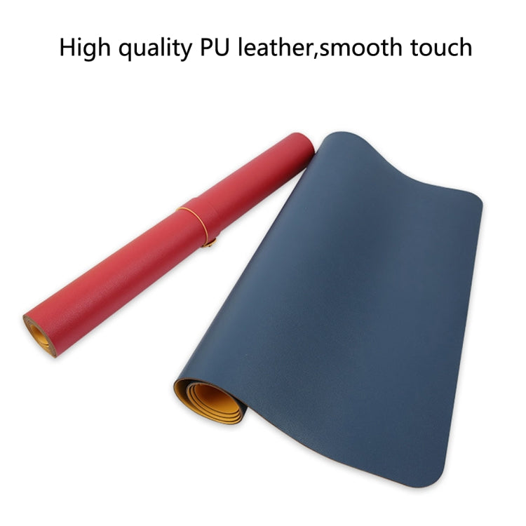 Multifunction Business Double Sided PU Leather Mouse Pad Keyboard Pad Table Mat Computer Desk Mat, Size: 120 x 60cm - Desk Pads by buy2fix | Online Shopping UK | buy2fix
