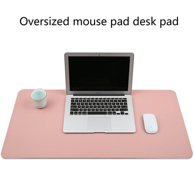Multifunction Business PU Leather Mouse Pad Keyboard Pad Table Mat Computer Desk Mat, Size: 120 x 60cm(Green) - Desk Pads by buy2fix | Online Shopping UK | buy2fix