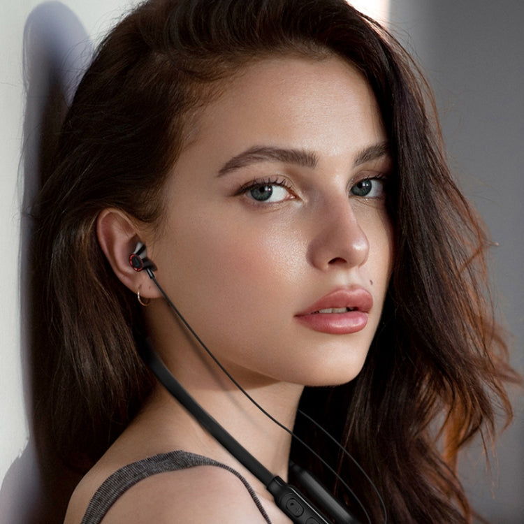 G02 Portable HIFI Bluetooth V4.2 Bluetooth Headphone(Black) - Neck-mounted Earphone by buy2fix | Online Shopping UK | buy2fix