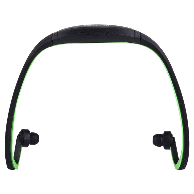 BS19 Life Sweatproof Stereo Wireless Sports Bluetooth Earbud Earphone In-ear Headphone Headset with Hands Free Call, For Smart Phones & iPad & Laptop & Notebook & MP3 or Other Bluetooth Audio Devices(Green) - Sport Earphone by buy2fix | Online Shopping UK | buy2fix