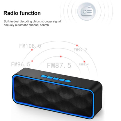 SC211 Pro Outdoor Multi-function Card Wireless Bluetooth Speaker Standard Edition (Black) - Desktop Speaker by buy2fix | Online Shopping UK | buy2fix