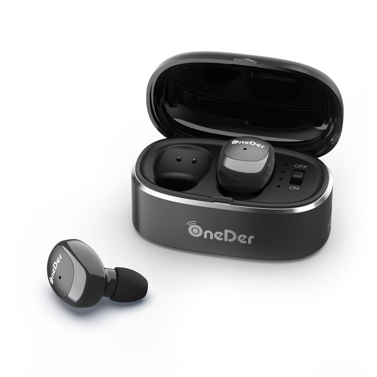 Oneder W11 True TWS Wireless Bluetooth Earphones Earbuds Stereo Headset(White) - TWS Earphone by OneDer | Online Shopping UK | buy2fix