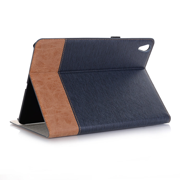 Cross Texture Horizontal Flip PU Leather Case for iPad Air 13 2025 / 2024 / iPad Pro 12.9 inch (2018), with Holder & Card Slots & Wallet (Dark Blue) - iPad Pro 12.9 (2018) Cases by buy2fix | Online Shopping UK | buy2fix