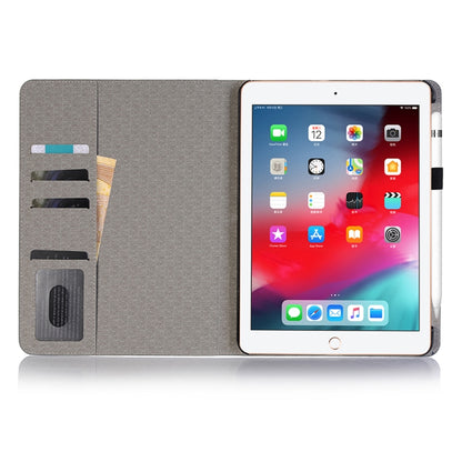 Cross Texture Horizontal Flip PU Leather Case for iPad Air 13 2025 / 2024 / iPad Pro 12.9 inch (2018), with Holder & Card Slots & Wallet (Dark Blue) - iPad Pro 12.9 (2018) Cases by buy2fix | Online Shopping UK | buy2fix