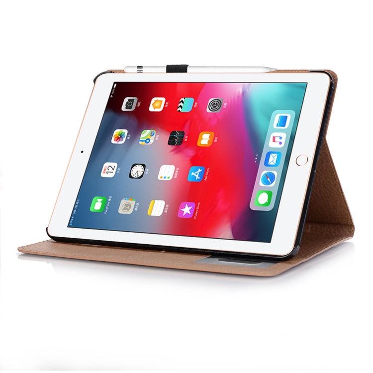 Retro Book Style Horizontal Flip PU Leather Case for iPad Air 13 2025 / 2024 / iPad Pro 12.9 inch (2018), with Holder & Card Slots & Wallet (Brown) - iPad Pro 12.9 (2018) Cases by buy2fix | Online Shopping UK | buy2fix