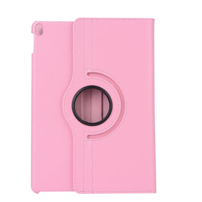 Litchi Texture 360 Degree Spin Multi-function Horizontal Flip Leather Protective Case with Holder for iPad Pro 10.5 inch / iPad Air (2019) (Pink) - iPad Pro 10.5 inch Cases by buy2fix | Online Shopping UK | buy2fix