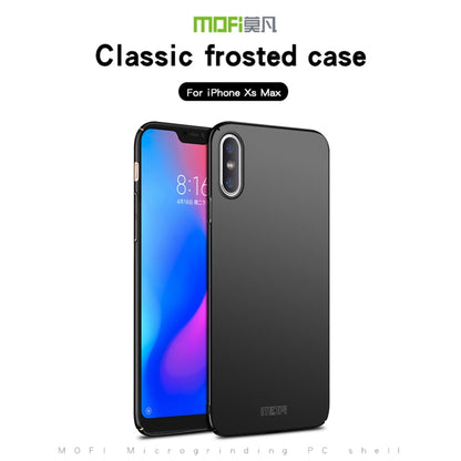 For iPhone XS Max MOFI Frosted PC Ultra-thin Full Coverage Protective Case (Rose Gold) - More iPhone Cases by MOFI | Online Shopping UK | buy2fix