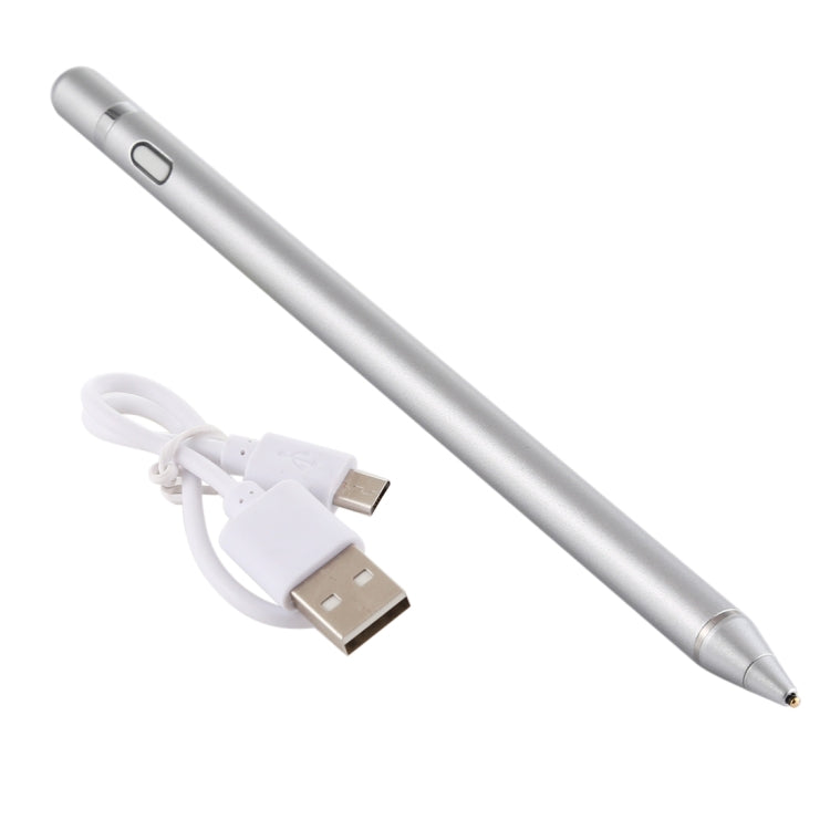 Active Capacitive Stylus for iPod touch / iPad mini & Air & Pro / iPhone(Silver) - Stylus Pen by buy2fix | Online Shopping UK | buy2fix