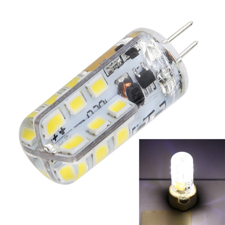 G4 SMD 2835 24 LEDs LED Corn Light Bulb, AC 12V, DC 12-24V (White Light) - LED Blubs & Tubes by buy2fix | Online Shopping UK | buy2fix