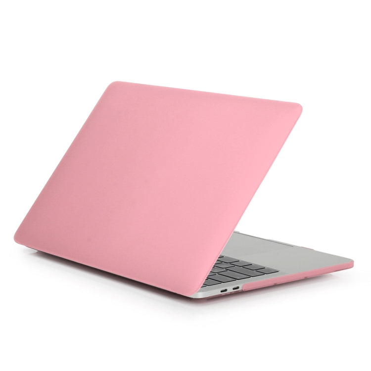 ENKAY Hat-Prince 2 in 1 Frosted Hard Shell Plastic Protective Case + US Version Ultra-thin TPU Keyboard Protector Cover for 2016 New MacBook Pro 13.3 inch without Touchbar (A1708)(Pink) - MacBook Pro Cases by ENKAY | Online Shopping UK | buy2fix