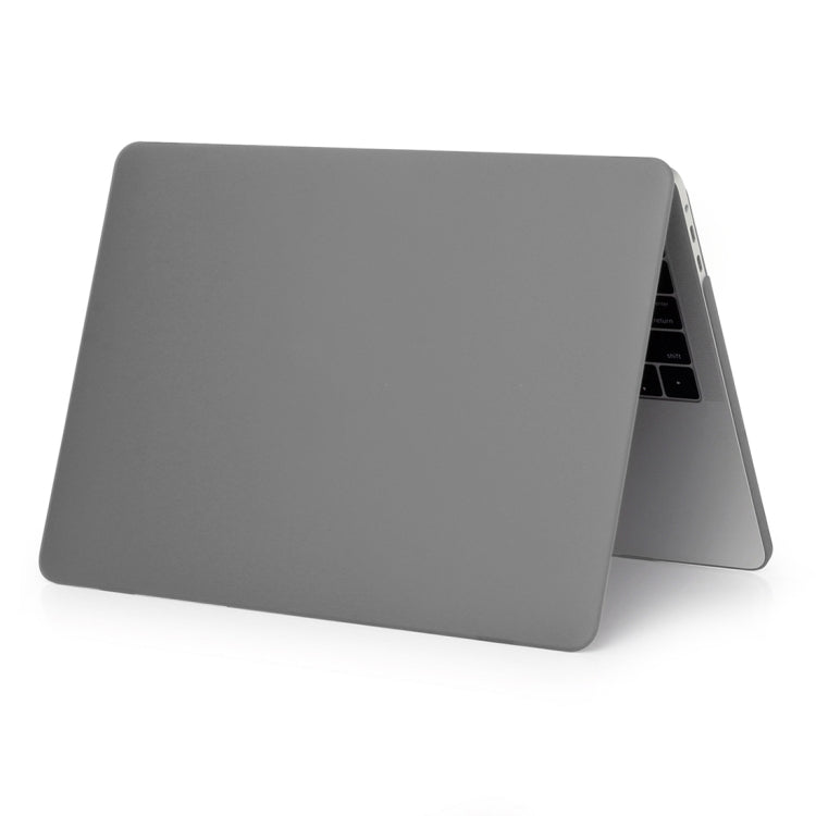 ENKAY Hat-Prince 2 in 1 Frosted Hard Shell Plastic Protective Case + US Version Ultra-thin TPU Keyboard Protector Cover for 2016 New MacBook Pro 13.3 inch without Touchbar (A1708)(Grey) - MacBook Pro Cases by ENKAY | Online Shopping UK | buy2fix