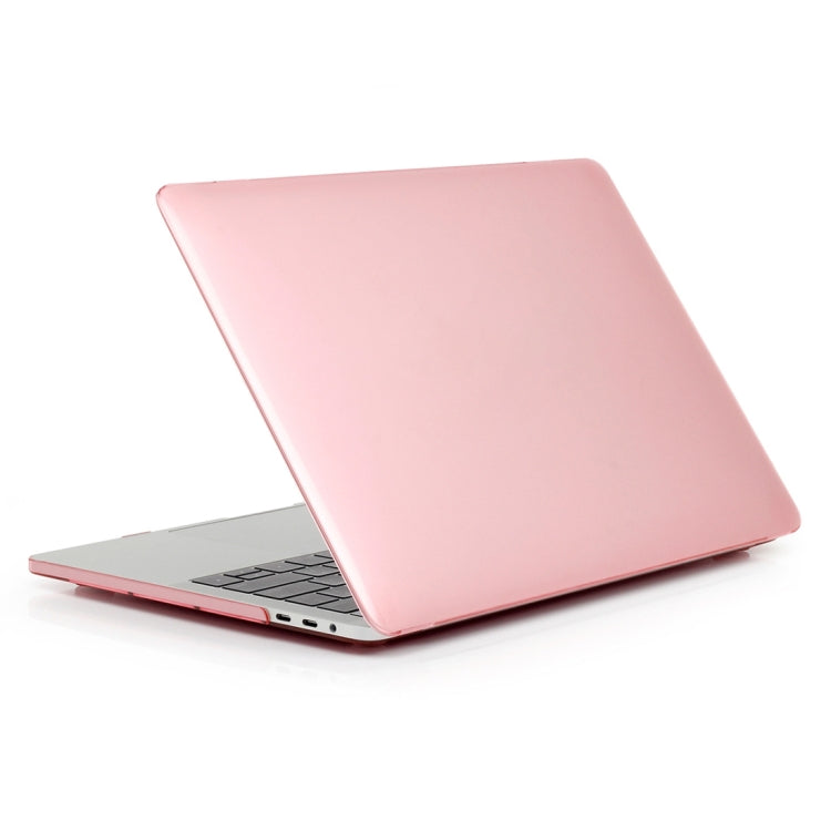 ENKAY Hat-Prince 2 in 1 Crystal Hard Shell Plastic Protective Case + US Version Ultra-thin TPU Keyboard Protector Cover for 2016 New MacBook Pro 13.3 inch without Touchbar (A1708)(Pink) - MacBook Pro Cases by ENKAY | Online Shopping UK | buy2fix