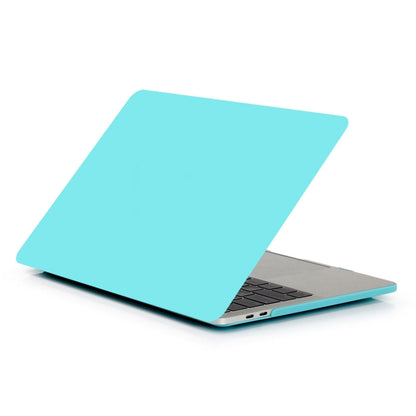 ENKAY Hat-Prince 2 in 1 Frosted Hard Shell Plastic Protective Case + Europe Version Ultra-thin TPU Keyboard Protector Cover for 2016 MacBook Pro 13.3 Inch with Touch Bar (A1706) (Blue) - MacBook Pro Cases by ENKAY | Online Shopping UK | buy2fix