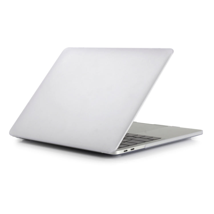 Laptop Frosted Style PC Protective Case for MacBook Pro 15.4 inch A1990 (2018)(Transparent) - MacBook Pro Cases by buy2fix | Online Shopping UK | buy2fix