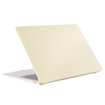 Cream Style Laptop Plastic Protective Case for MacBook Pro 13.3 inch (2019)(Yellow) - MacBook Pro Cases by buy2fix | Online Shopping UK | buy2fix