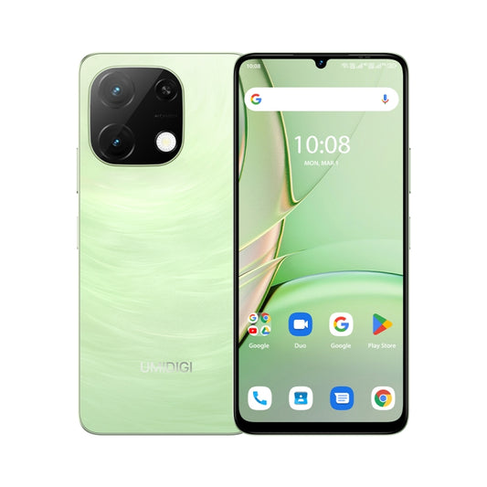 UMIDIGI G9T, 4GB+128GB, Face ID & Side Fingerprint Identification, 6.75 inch Android 14 UNISOC T606 Octa Core, Network: 4G (Green) - UMIDIGI by UMIDIGI | Online Shopping UK | buy2fix