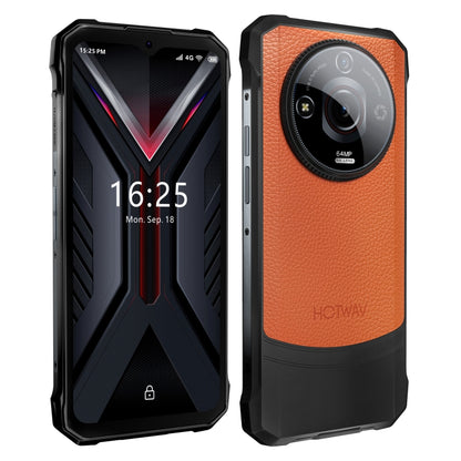 HOTWAV T7 Pro Rugged Phone, 6GB+256GB, 6280mAh, 6.6 inch Android 13 MT8788 Octa Core, Network: 4G, OTG (Orange) - Other by HOTWAV | Online Shopping UK | buy2fix