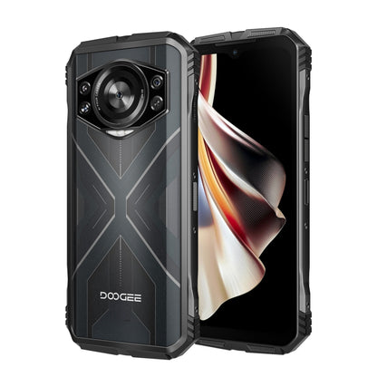 DOOGEE S Cyber, 8GB+256GB, 6.58 inch Android 14 Spreadtrum T606 Octa Core, Network: 4G, OTG, NFC (Black Silver) - DOOGEE by DOOGEE | Online Shopping UK | buy2fix