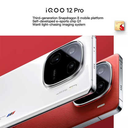 vivo iQOO 12 Pro, Triple Back Cameras, 16GB+1TB, Face ID / Fingerprint Identification, 6.78 inch Android 14 OriginOS 4 Snapdragon 8 Gen 3 Octa Core, OTG, NFC, Network: 5G, Support Google Play (White) - vivo by vivo | Online Shopping UK | buy2fix