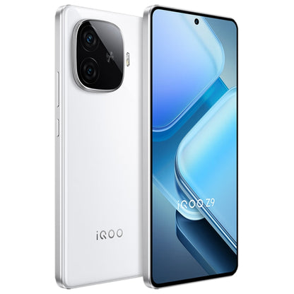 vivo iQOO Z9, Dual Back Cameras, 12GB+512GB, Face ID Screen Fingerprint Identification, 6.78 inch Android 14.0 OriginOS 4 Snapdragon 7 Gen 3 Octa Core 2.63GHz, OTG, NFC, Network: 5G, Support Google Play (White) - vivo by vivo | Online Shopping UK | buy2fix