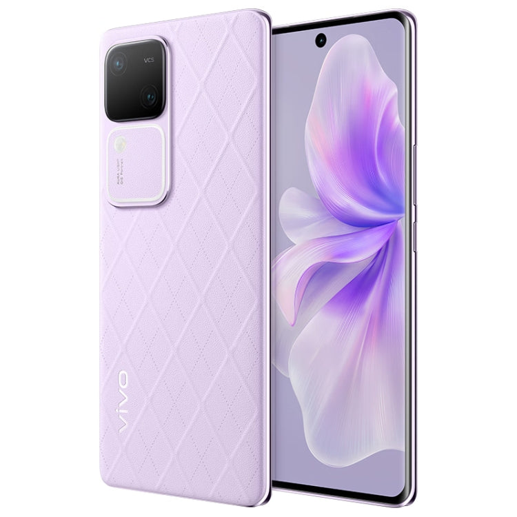 vivo S18, Dual Back Cameras, 12GB+512GB, Face ID Screen Fingerprint Identification, 6.78 inch Android 14.0 OriginOS 4 Snapdragon 7 Gen 3 Octa Core 2.63GHz, OTG, NFC, Network: 5G, Support Google Play (Purple) - vivo by vivo | Online Shopping UK | buy2fix