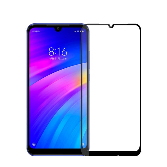 MOFI 9H 2.5D Full Screen Tempered Glass Film for Xiaomi Redmi 7(Black) -  by MOFI | Online Shopping UK | buy2fix