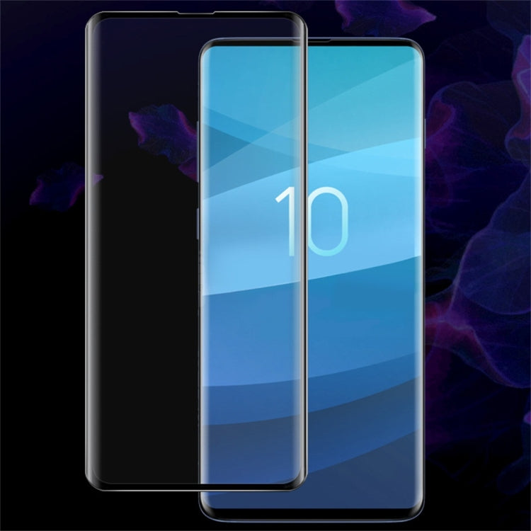 IMAK 9H 3D Curved Surface Full Screen Tempered Glass Film for Galaxy S10, Support Fingerprint Unlocking - Galaxy Tempered Glass by imak | Online Shopping UK | buy2fix