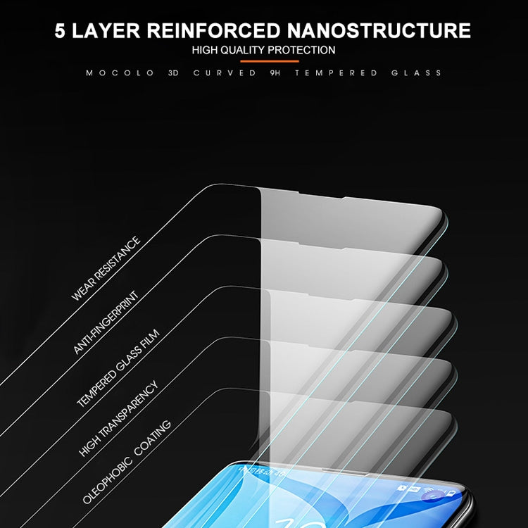 mocolo 9H 3D Full Screen UV Screen Film for Galaxy S10+, Support Fingerprint Unlock - Galaxy Tempered Glass by mocolo | Online Shopping UK | buy2fix